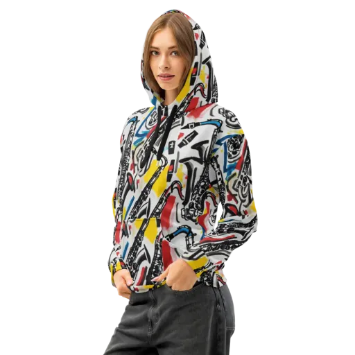 Midnight Rehearsal on a Cotton Hoodie