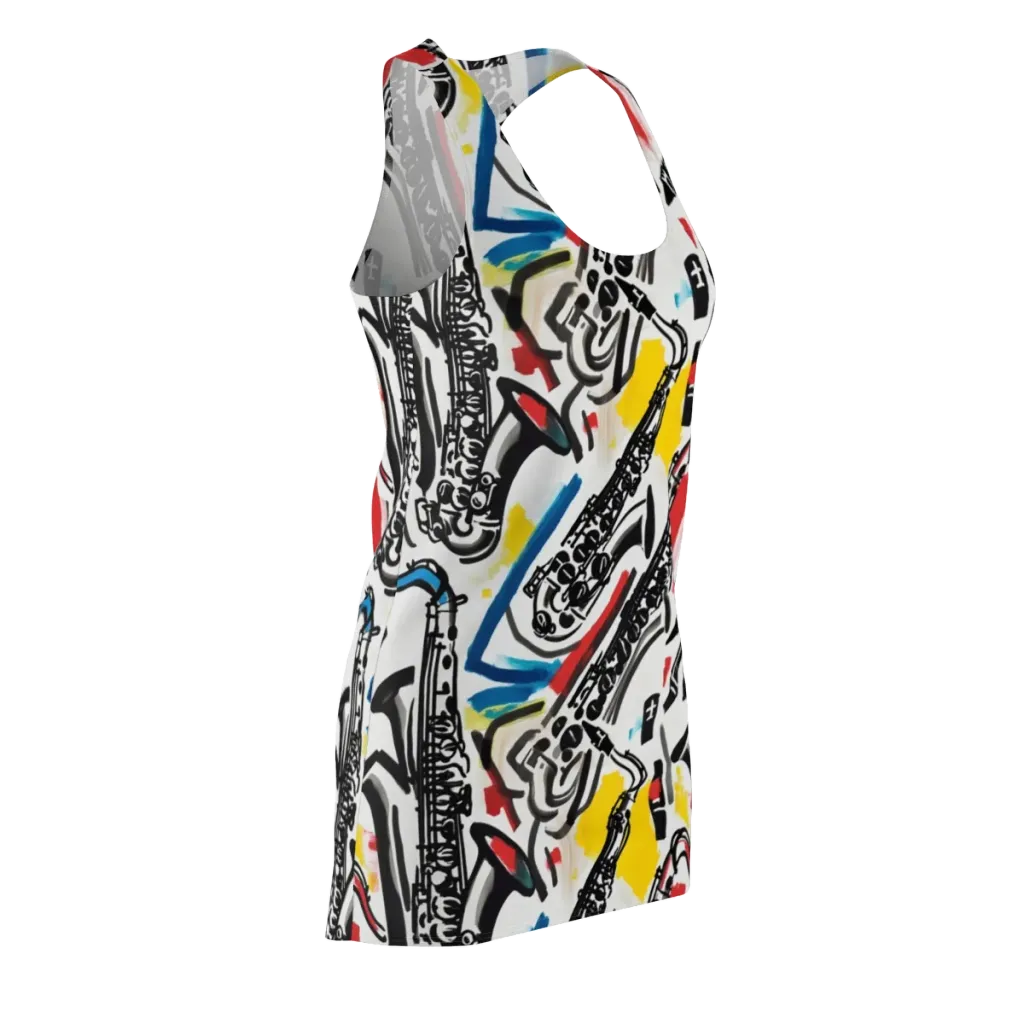Midnight Rehearsal on Racerback Dress — Front Side