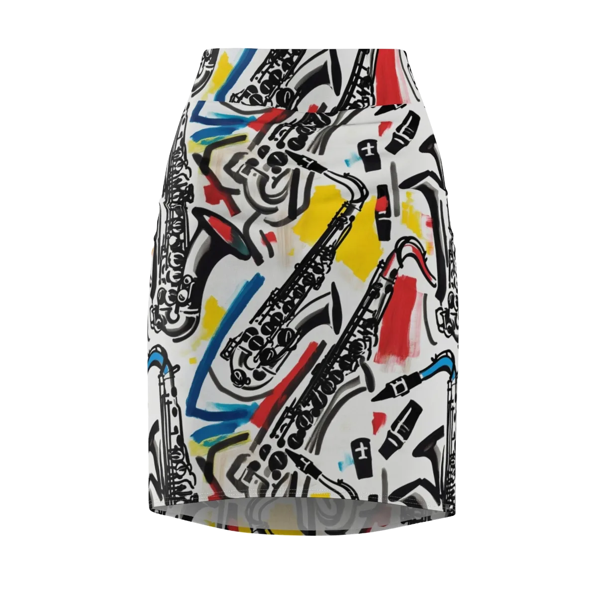 Midnight Rehearsal on Pencil Skirt — Front