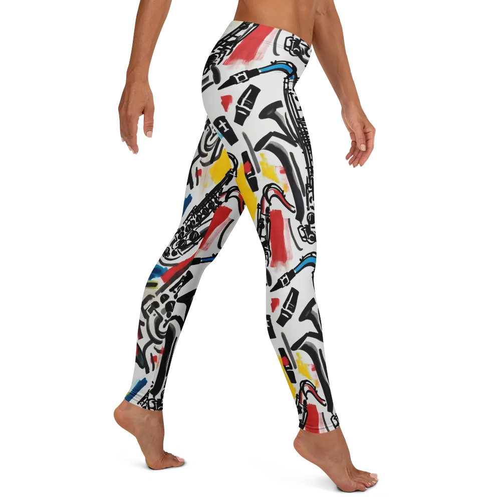 Midnight Rehearsal on Leggings — Right