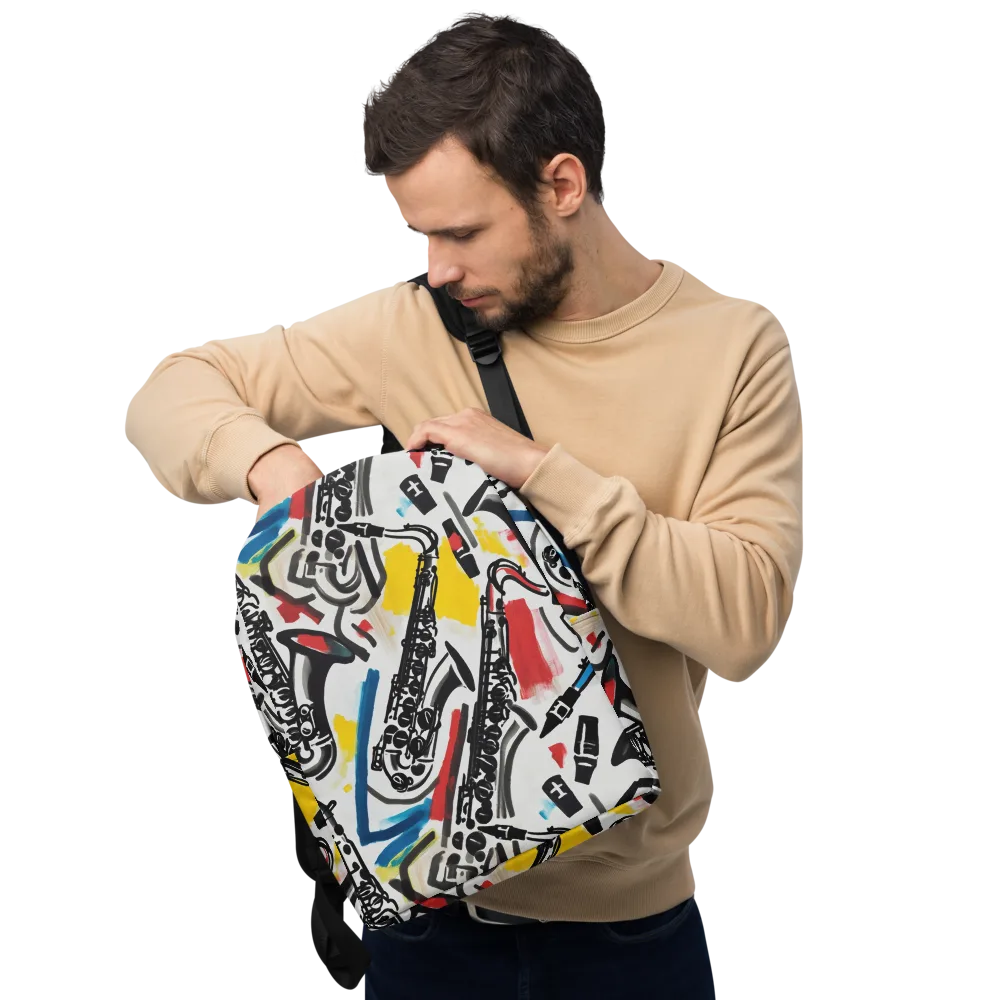 Midnight Rehearsal on Minimalist Backpack — Front