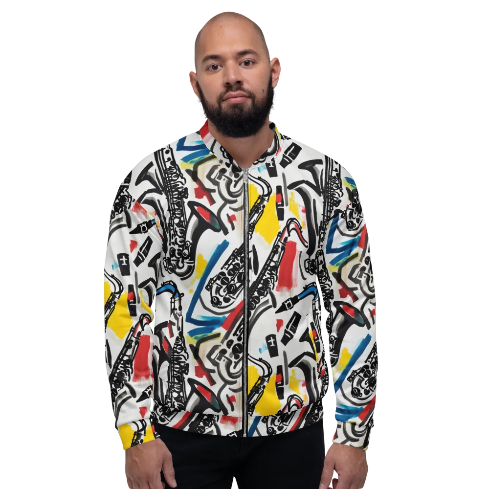 Midnight Rehearsal on Bomber Jacket — Front