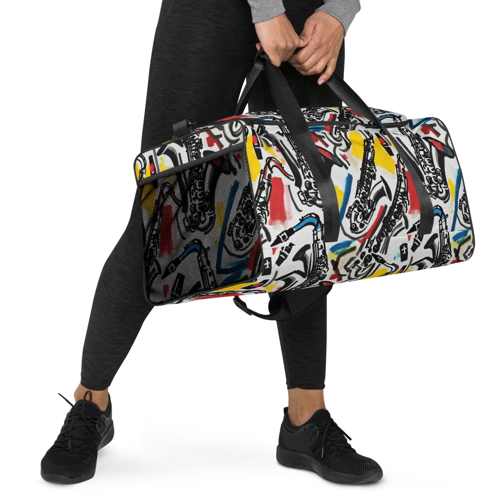 Midnight Rehearsal on Duffle Bag — Right Front