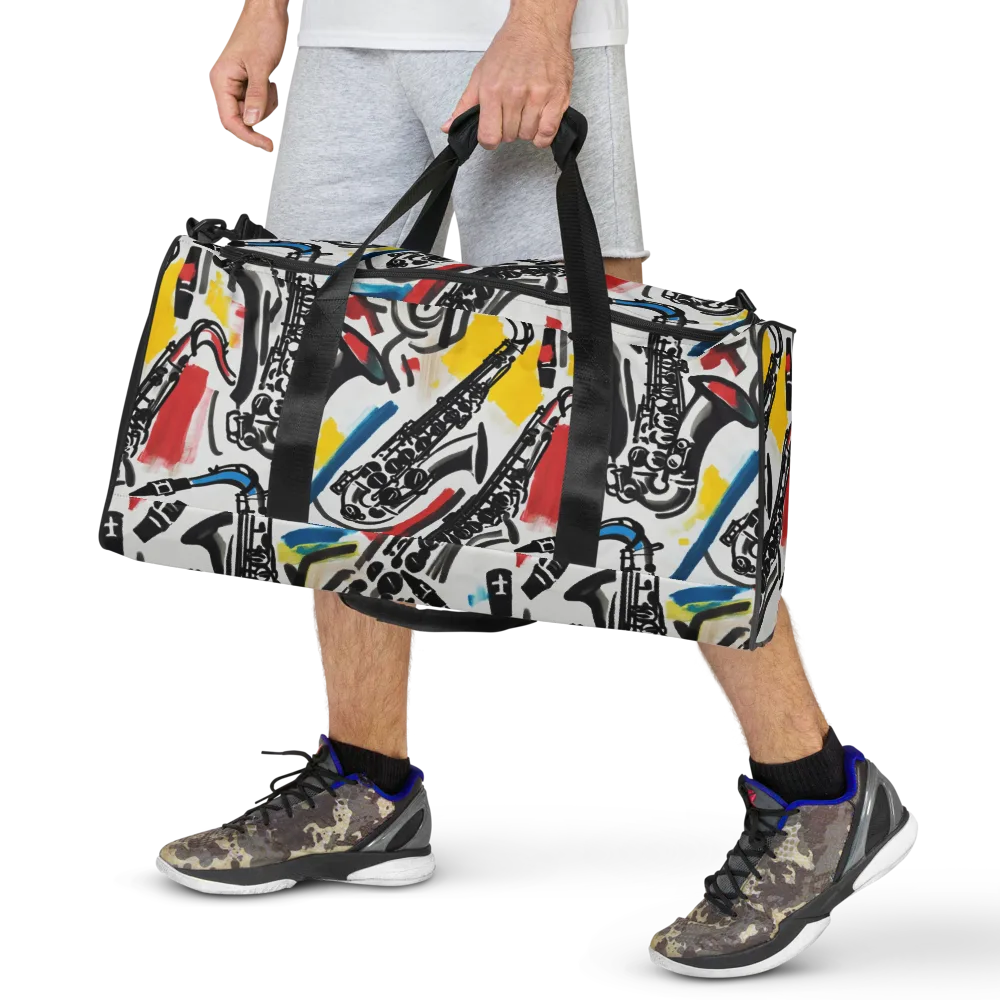 Midnight Rehearsal on Duffle Bag — Front