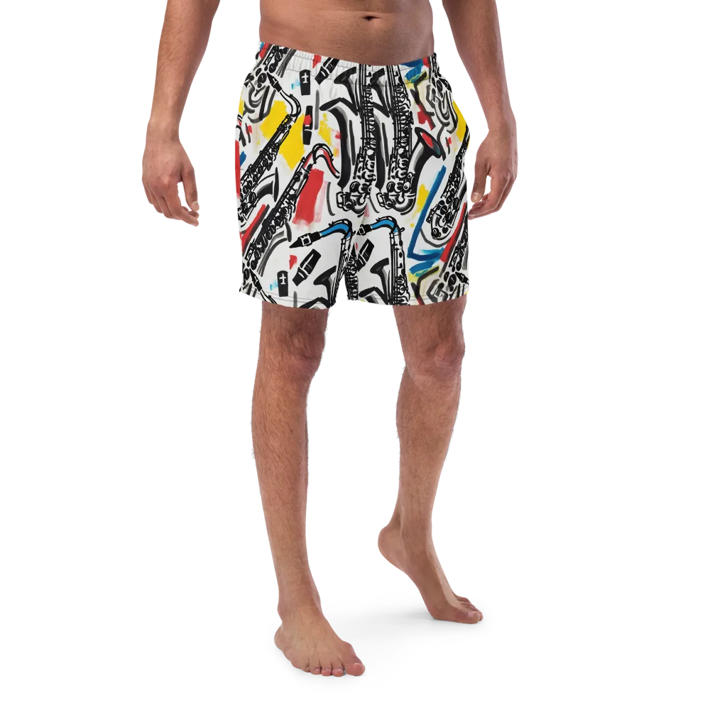 Midnight Rehearsal on Swim Trunks — Front