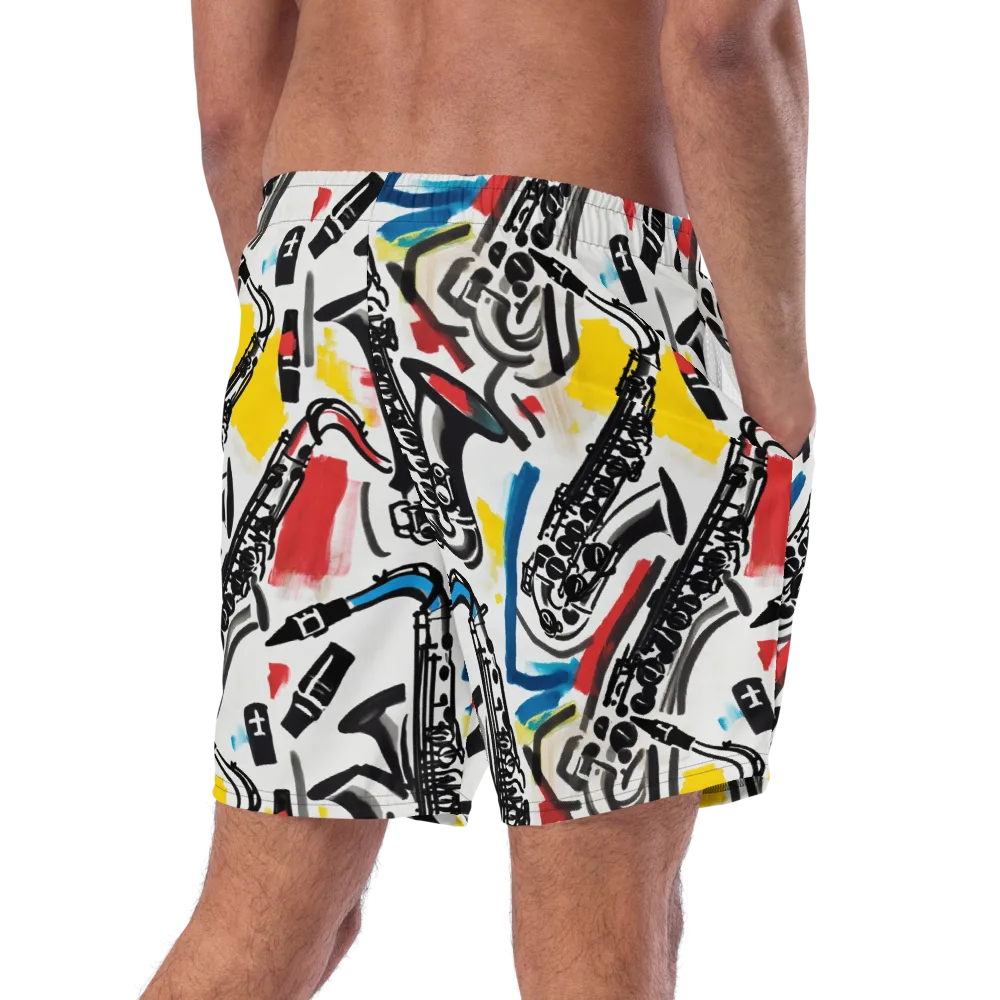 Midnight Rehearsal on Swim Trunks — Right Back
