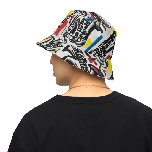 Midnight Rehearsal on a Reversible Bucket Hat