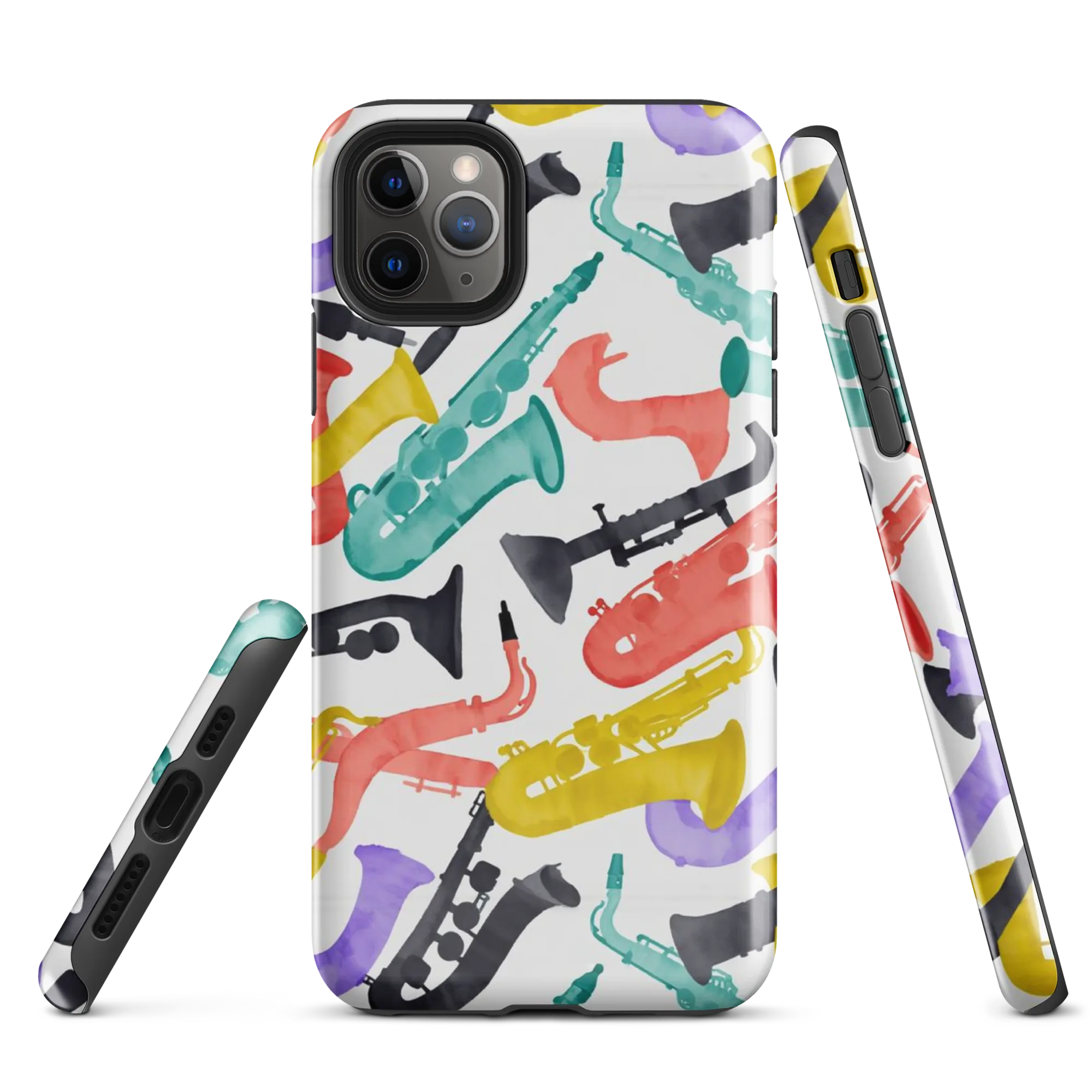 Watercolor Swing on Tough Case for iPhone® — Front