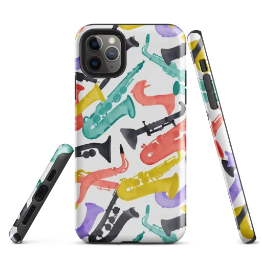 Watercolor Swing on a Tough Case for iPhone®