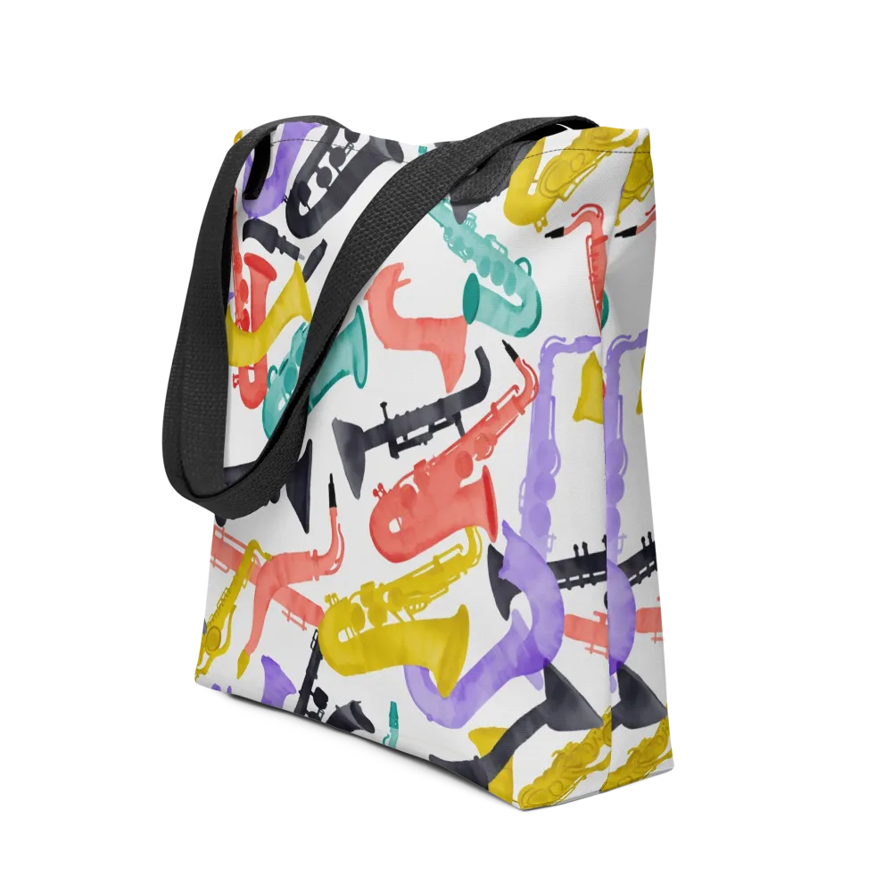 Watercolor Swing on Tote Bag — Front