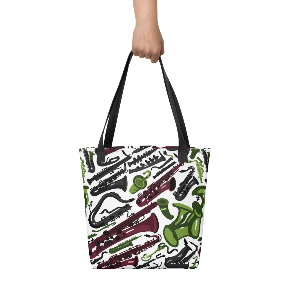Brass And Burgundy on Tote Bag — Front