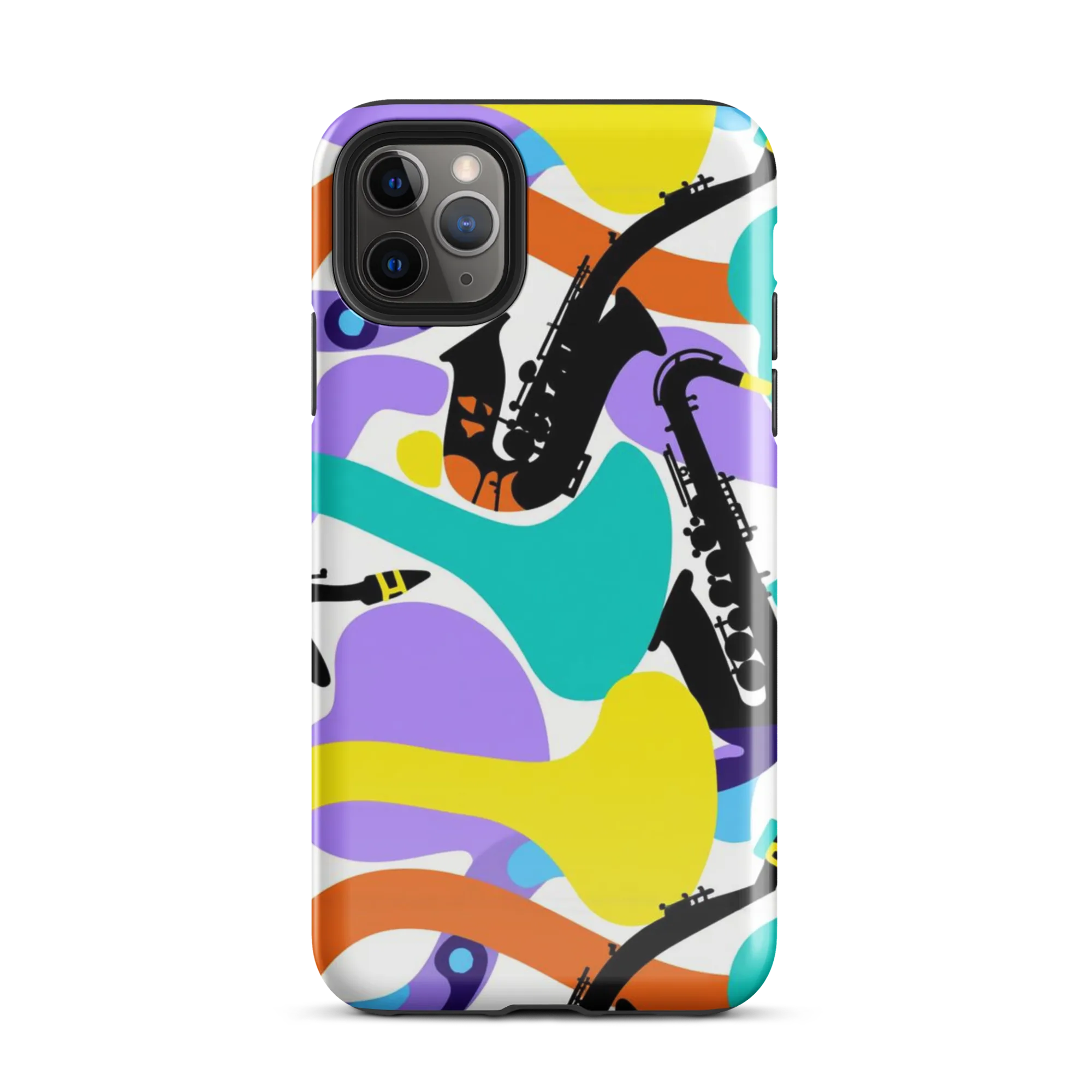 Neon Brass Parade on Tough Case for iPhone® — Front