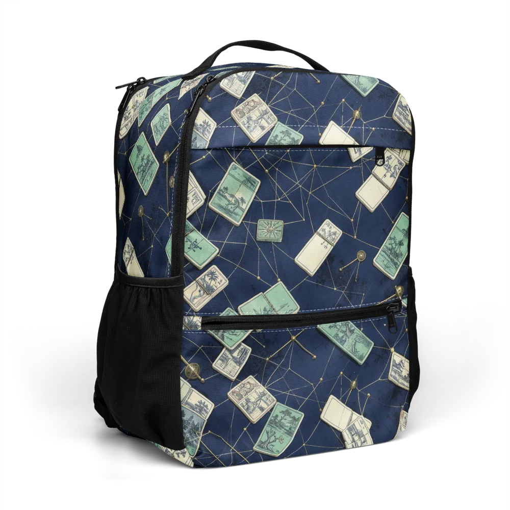 Constellation Cartography on Utility Backpack — Right Front