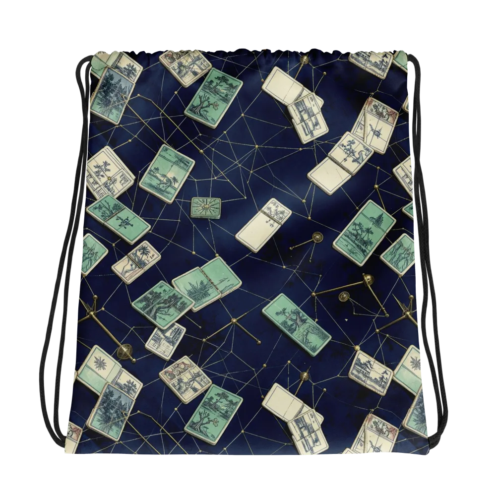 Constellation Cartography on Drawstring Bag — Photo