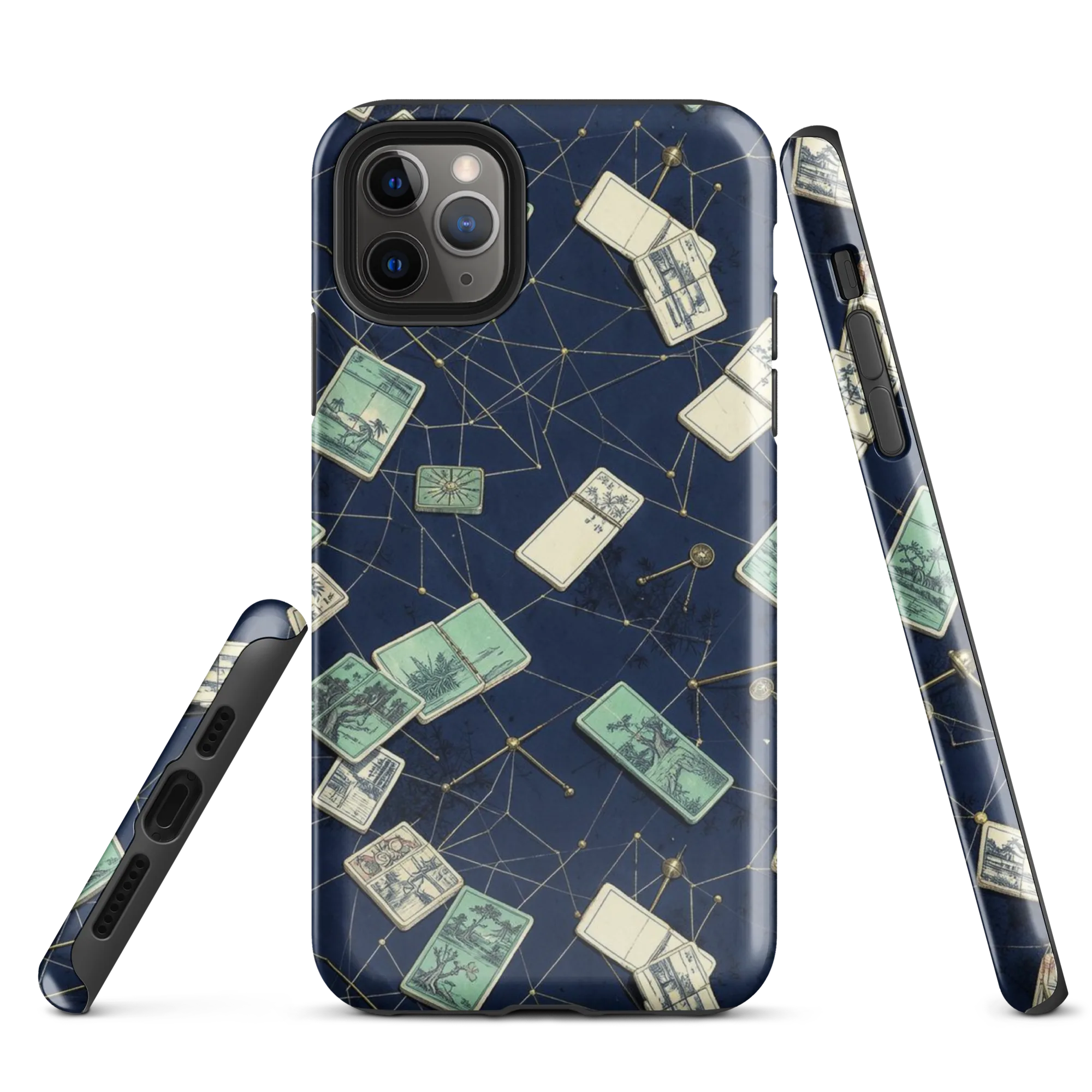 Constellation Cartography on Tough Case for iPhone® — Front