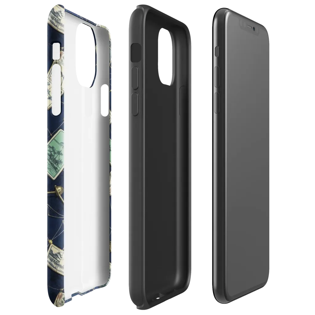 Constellation Cartography on Tough Case for iPhone® — Right