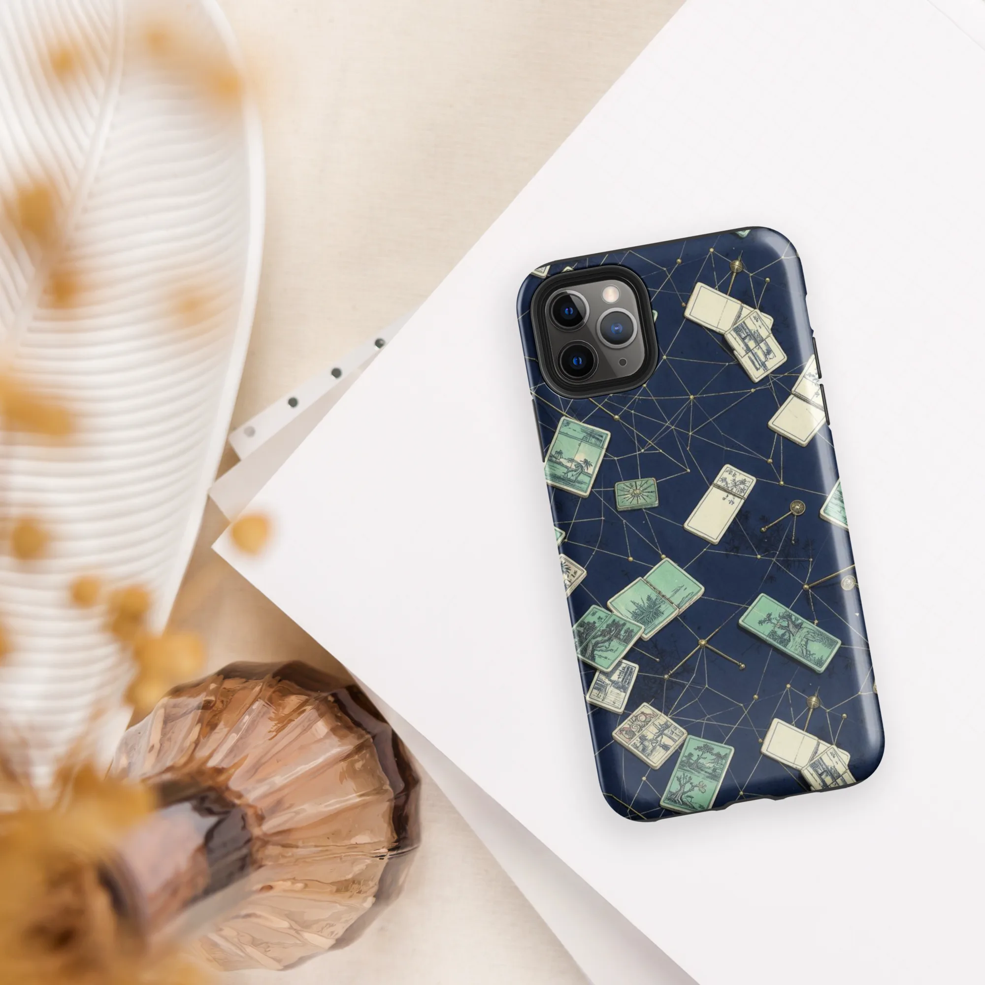 Constellation Cartography on Tough Case for iPhone® — Front