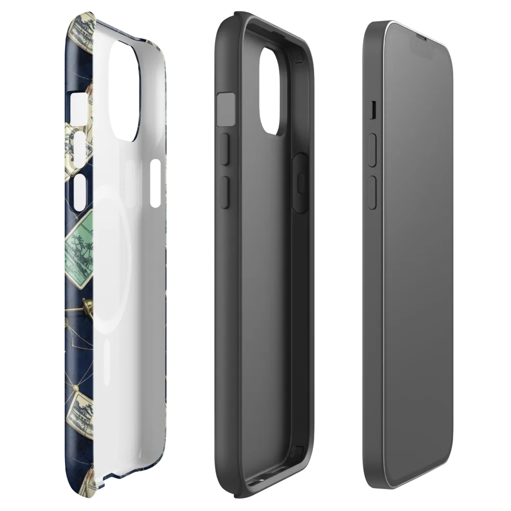 Constellation Cartography on MagSafe Tough Case for iPhone® — Front