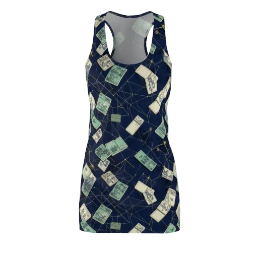Constellation Cartography on a Racerback Dress