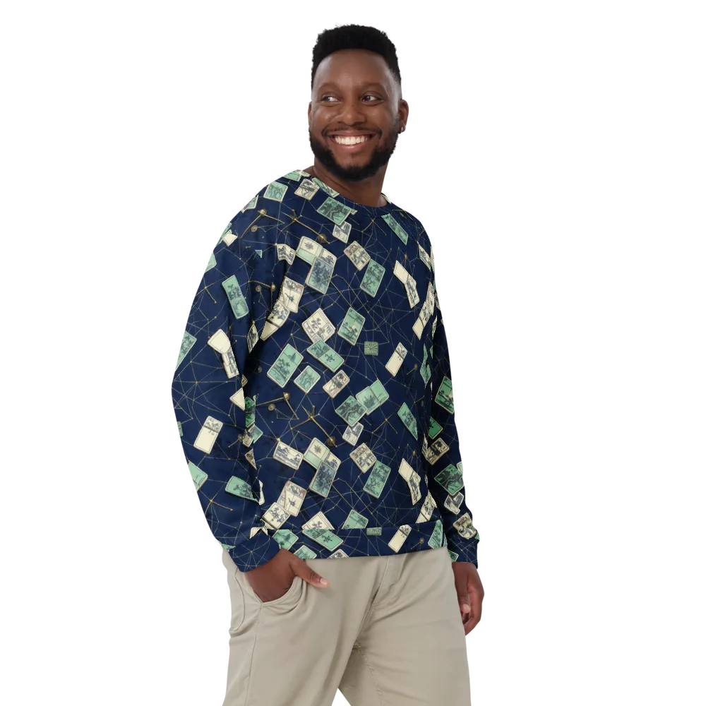 Constellation Cartography on Sweatshirt — Front