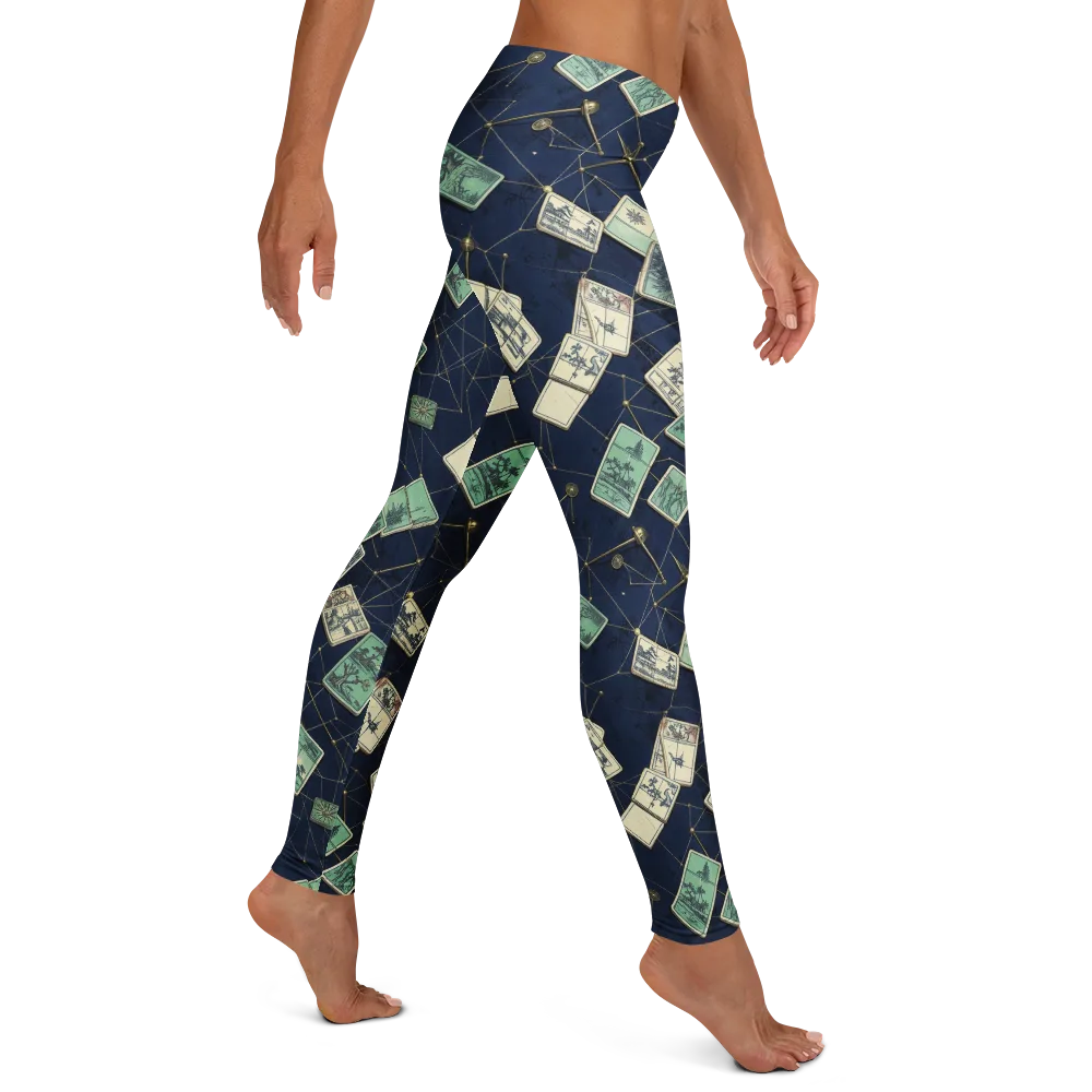Constellation Cartography on Leggings — Right