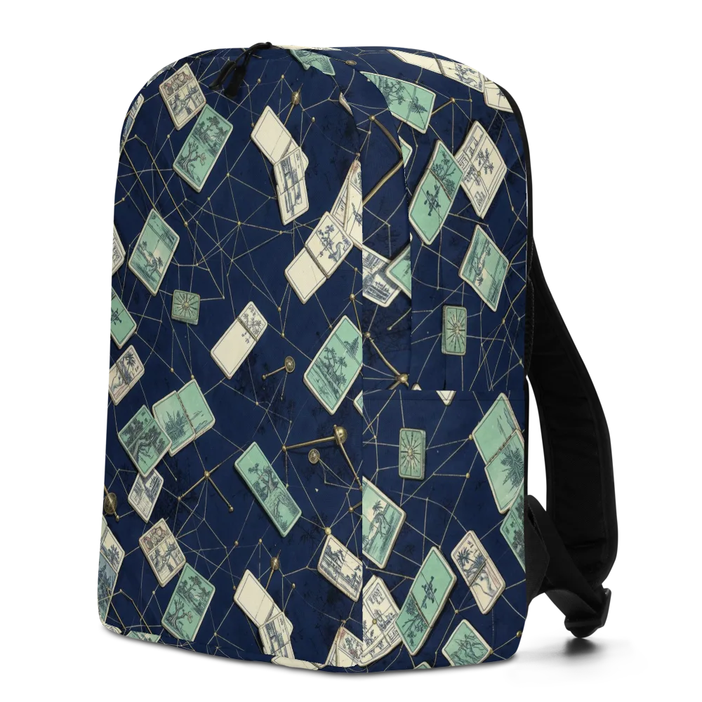 Constellation Cartography on Minimalist Backpack — Left