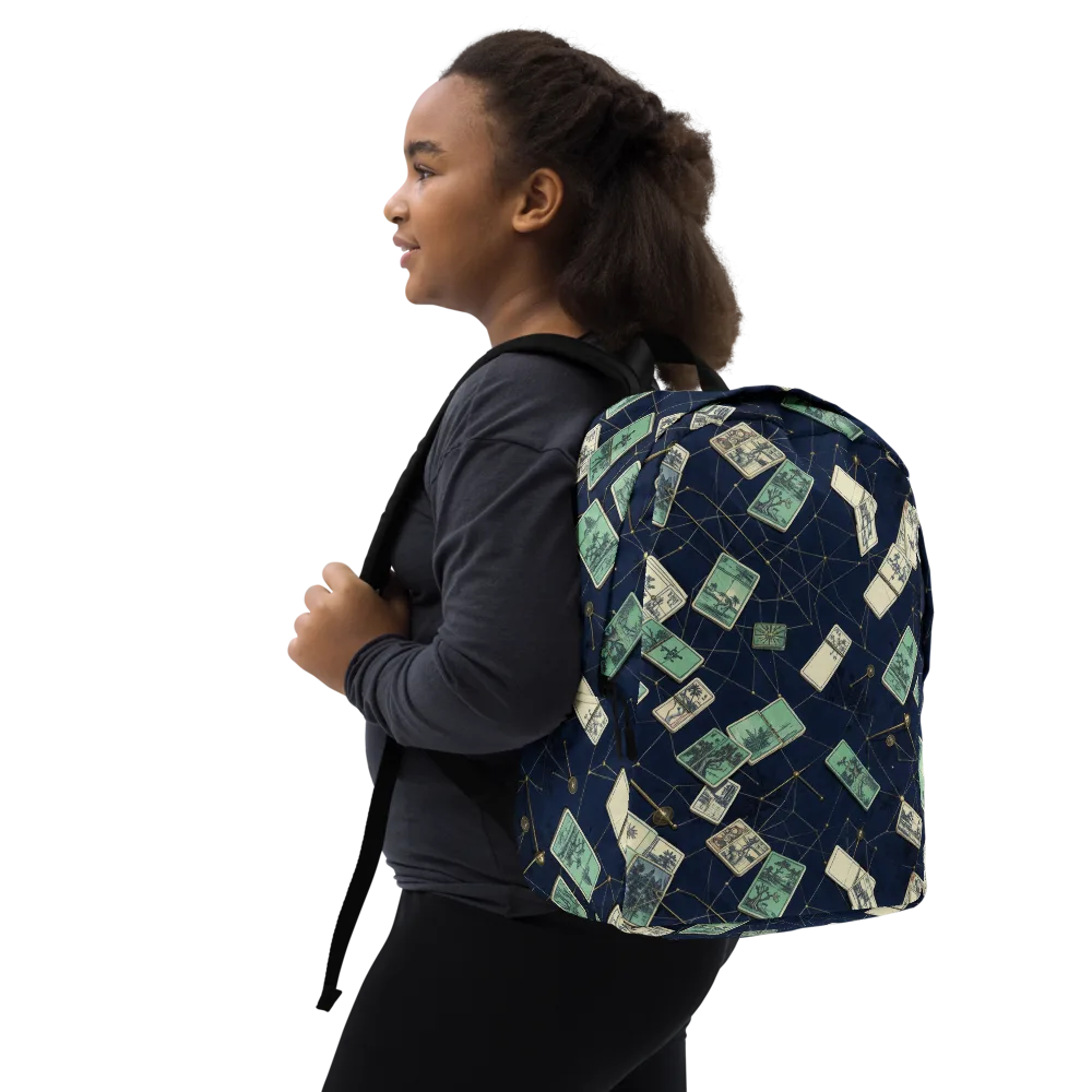 Constellation Cartography on Minimalist Backpack — Right Front
