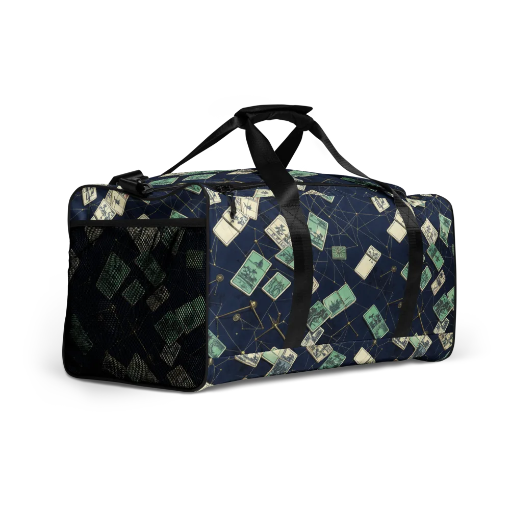 Constellation Cartography on Duffle Bag — Right Front