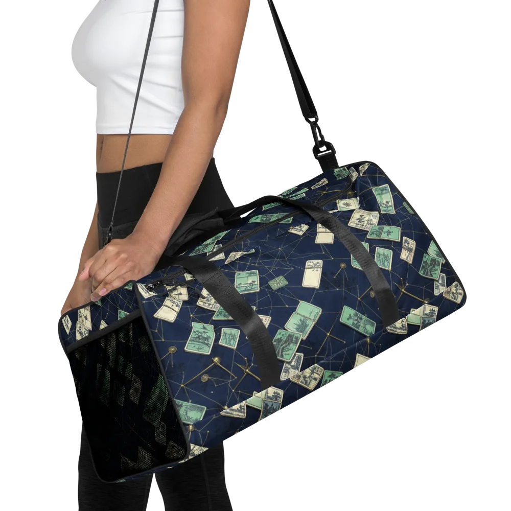 Constellation Cartography on Duffle Bag — Front
