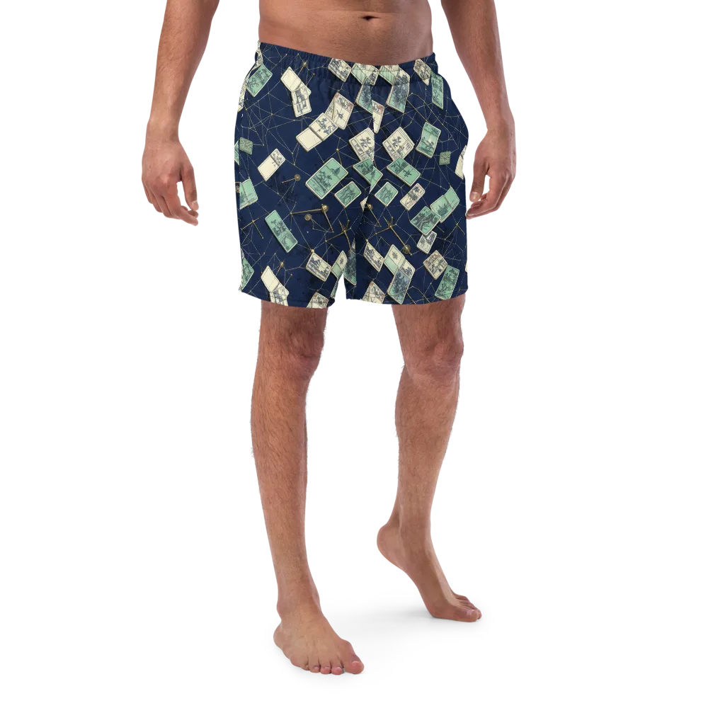 Constellation Cartography on Swim Trunks — Front