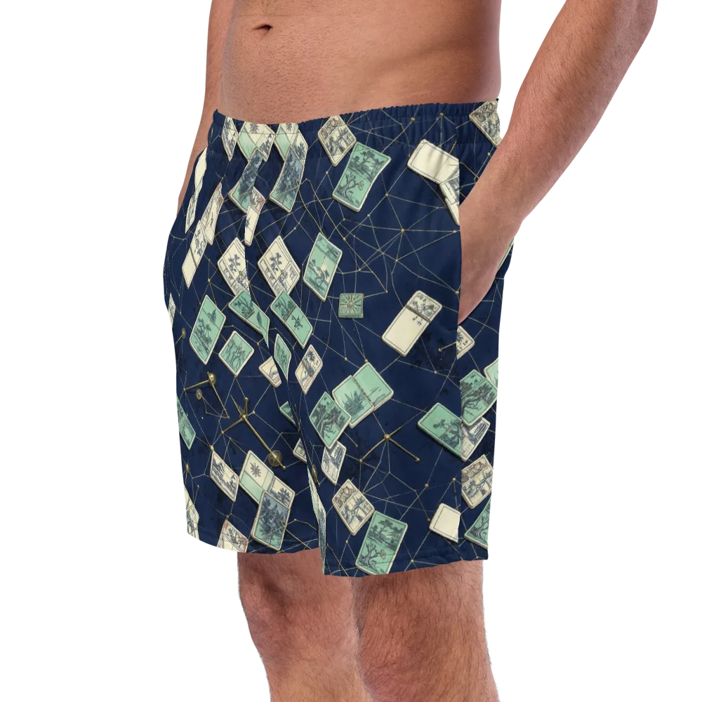 Constellation Cartography on Swim Trunks — Left Front