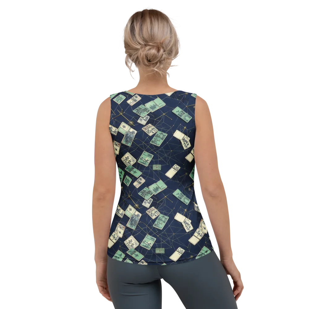 Constellation Cartography on Women's Tank Top — Back