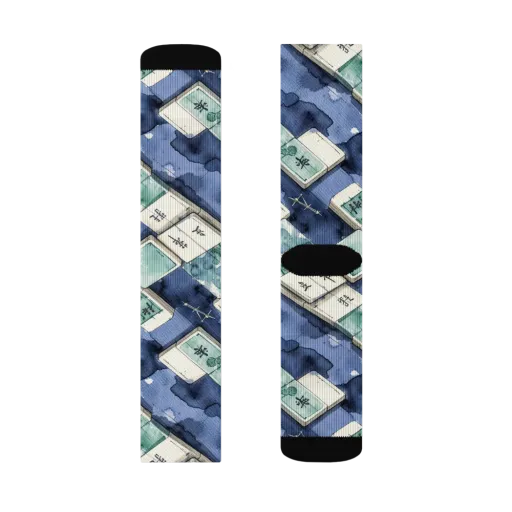 Indigo Almanac on a Socks