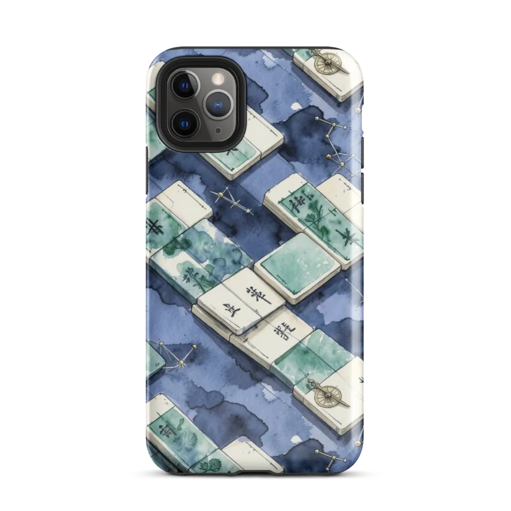 Indigo Almanac on Tough Case for iPhone® — Front
