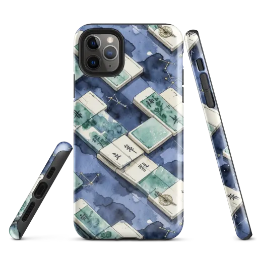 Indigo Almanac on a Tough Case for iPhone®