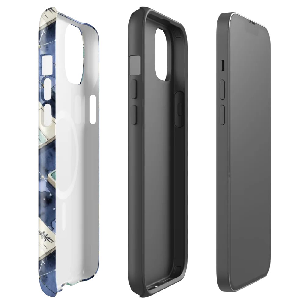 Indigo Almanac on MagSafe Tough Case for iPhone® — Front