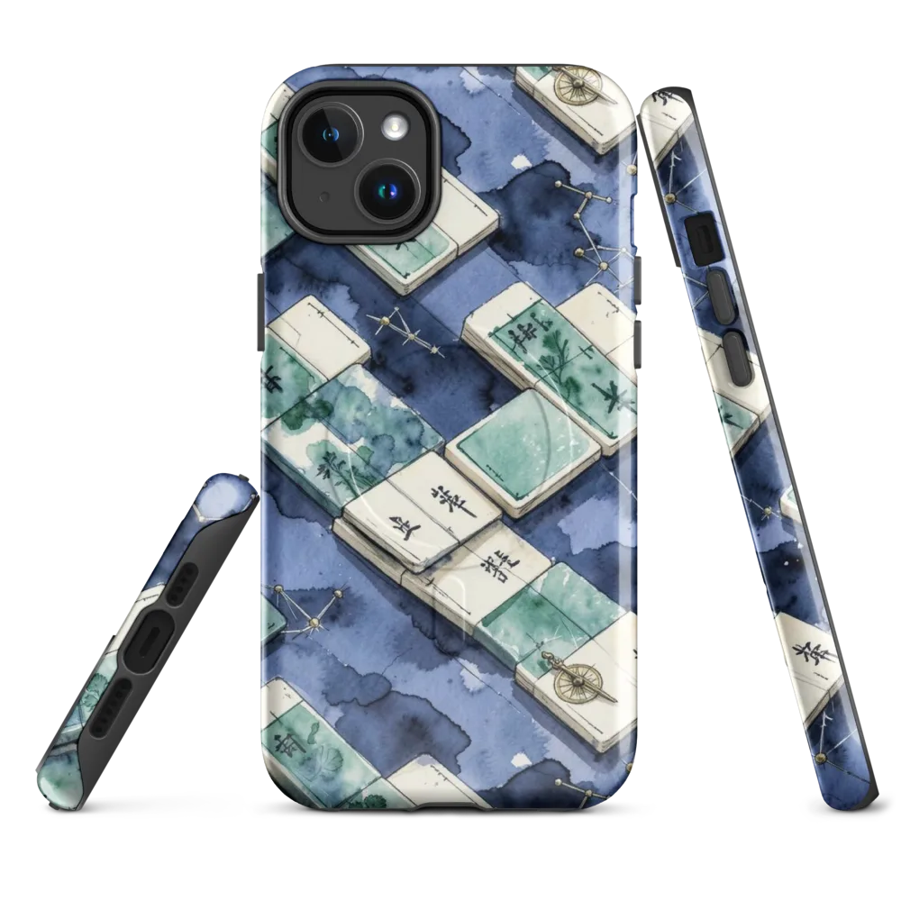 Indigo Almanac on MagSafe Tough Case for iPhone® — Front