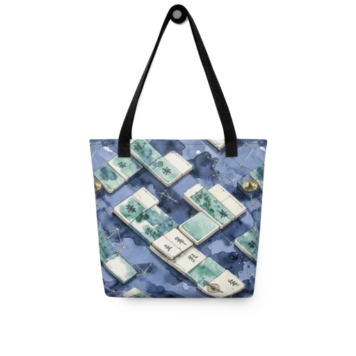 Indigo Almanac on a Tote Bag