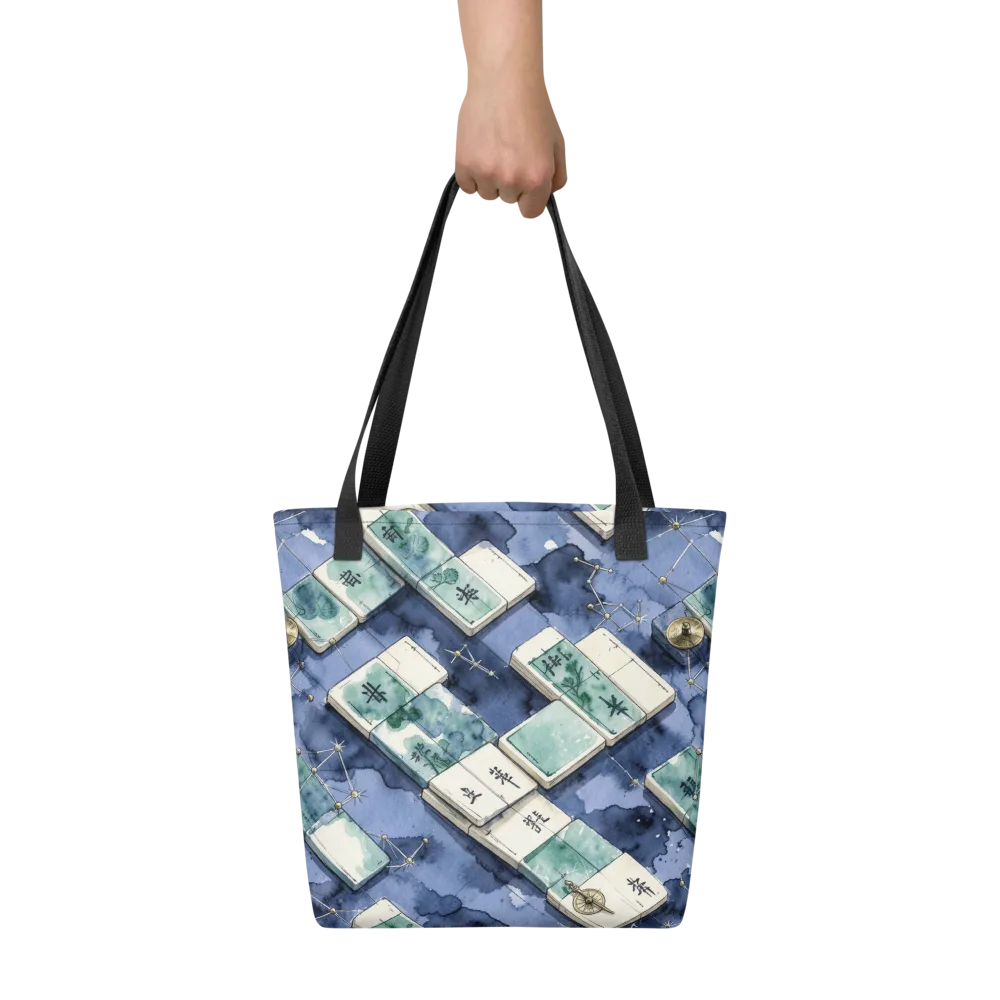 Indigo Almanac on Tote Bag — Front