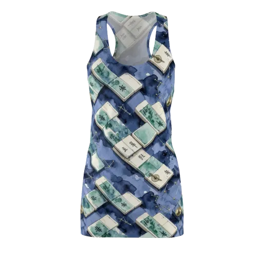 Indigo Almanac on a Racerback Dress
