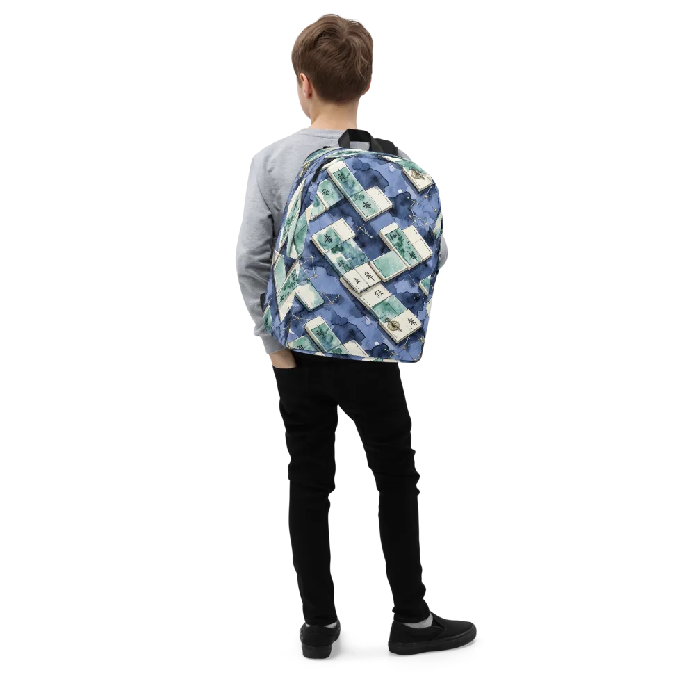 Indigo Almanac on Minimalist Backpack — Right Front