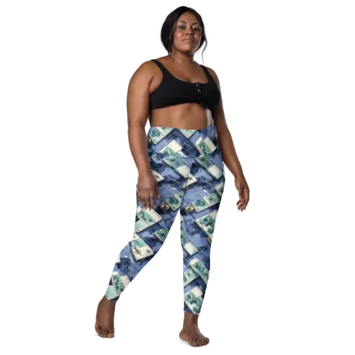 Indigo Almanac on a Leggings with Pockets