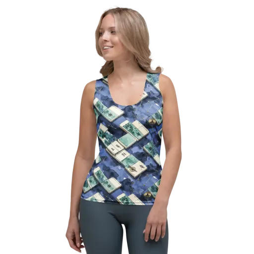 Indigo Almanac on a Women's Tank Top