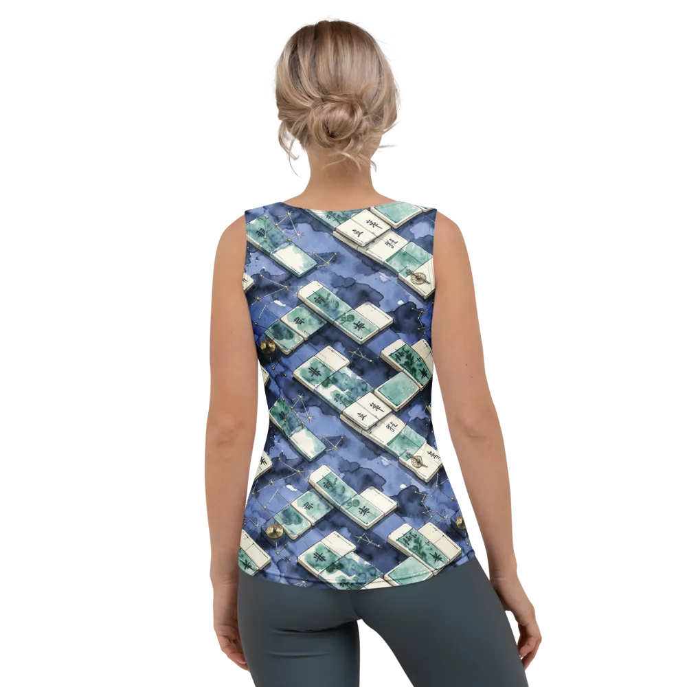 Indigo Almanac on Women's Tank Top — Back