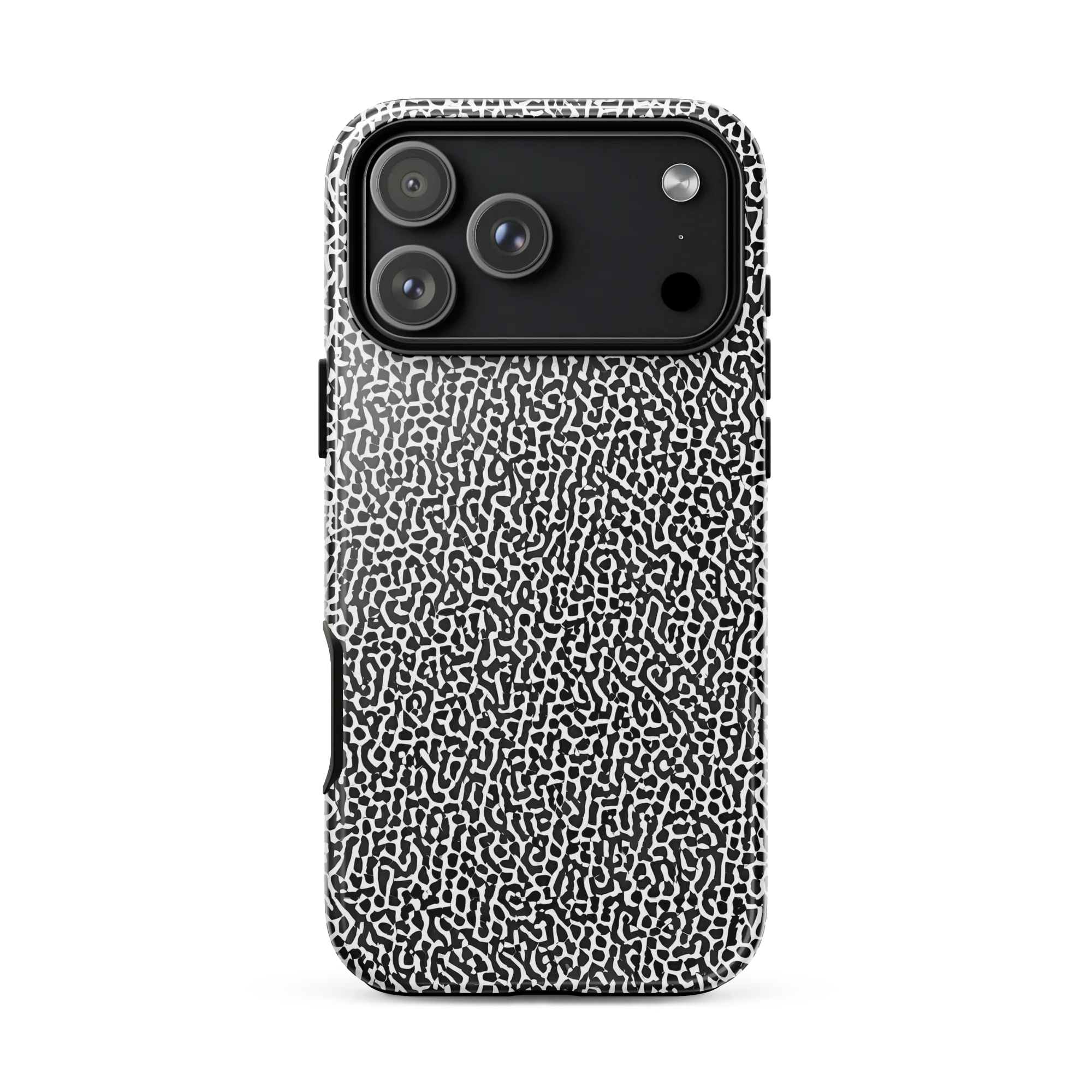 Noir Cellscape on Tough Case for iPhone® — Front