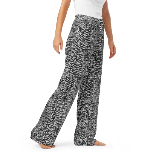 Noir Cellscape on a Women's Pajama Pants