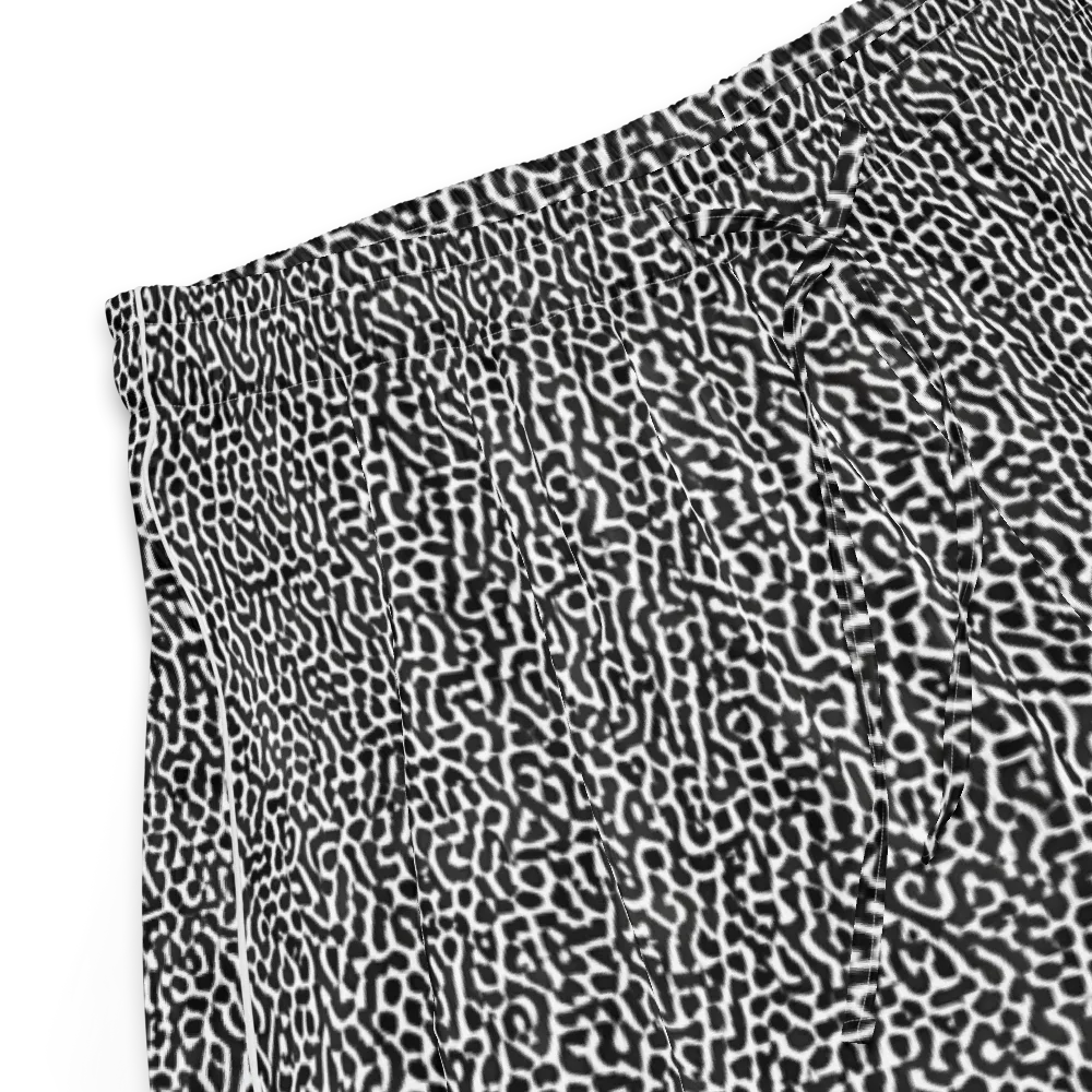 Noir Cellscape on Women's Pajama Shorts — Product details