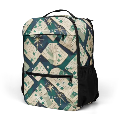 Celestial Cartography on a Utility Backpack