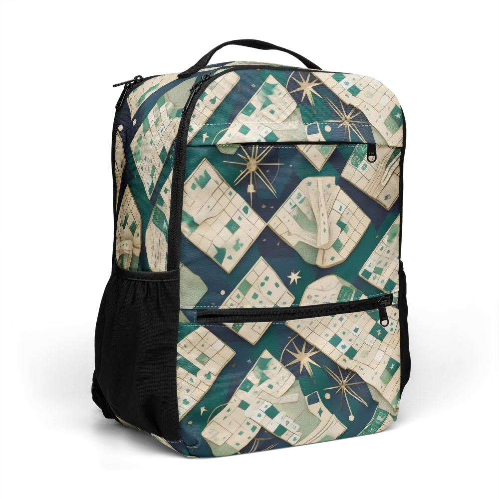 Celestial Cartography on Utility Backpack — Right Front