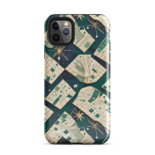 Celestial Cartography on a Tough Case for iPhone®